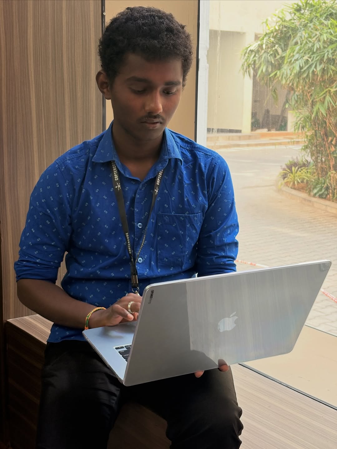 Dharwin S - Casual Developer Portrait